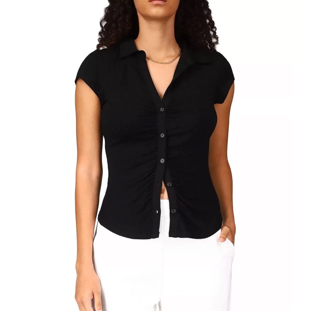 Sanctuary Dream Ruched Shirt